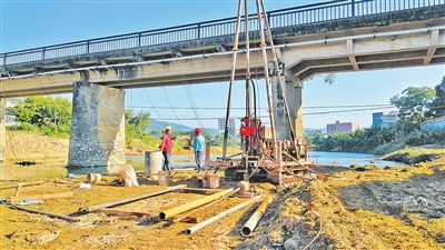 船步大桥拆除重建工程启动